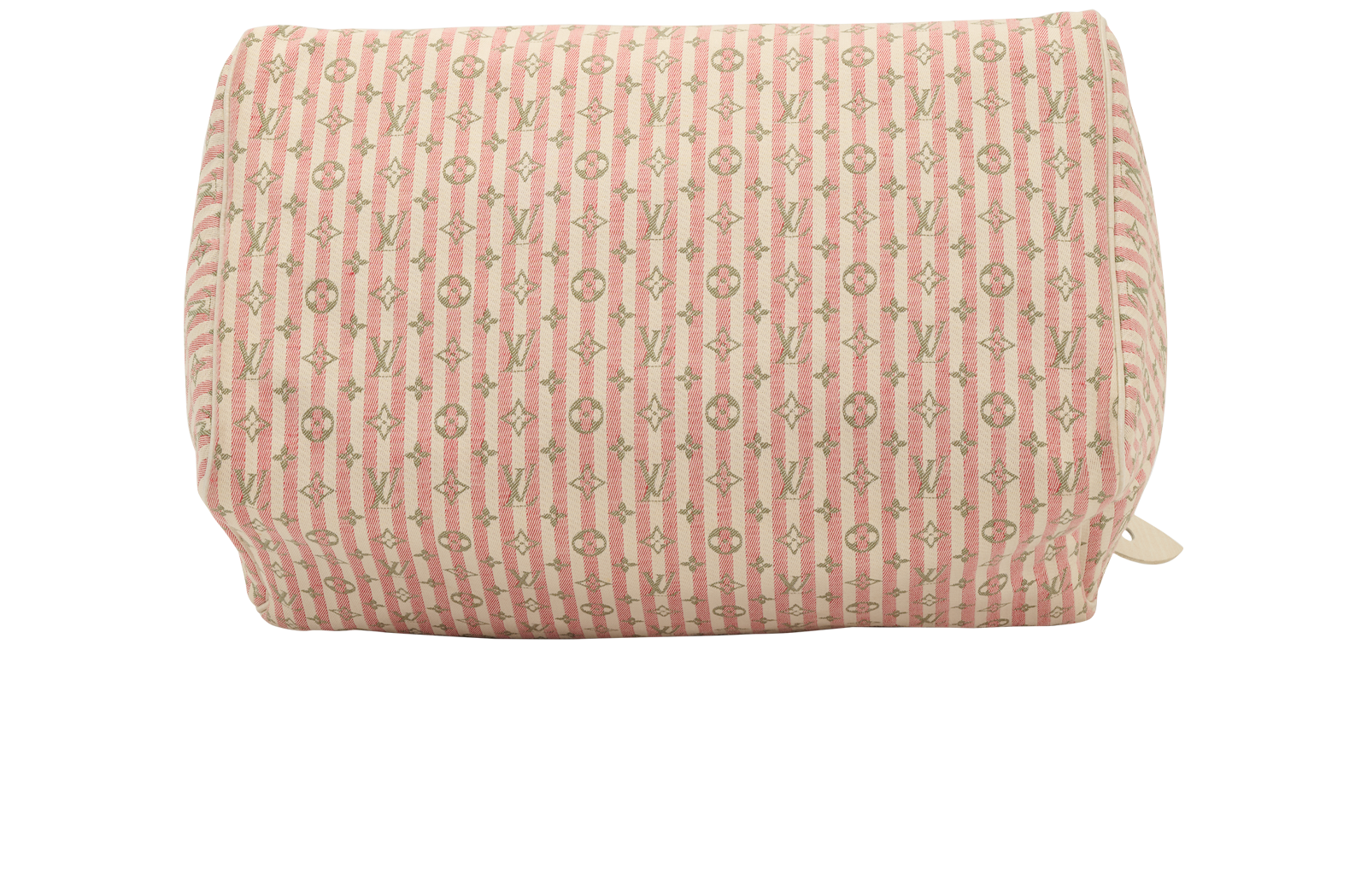 Mini Lin Speedy 30, &pound;595, Handbags, Pink/White, Fabric, Top view